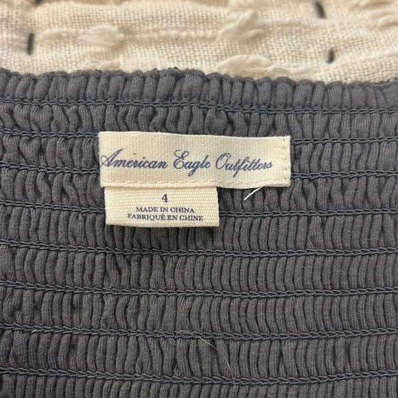 American Eagle Outfitters gray mini dress. Size 4. Excellent condition. - Picture 7 of 9